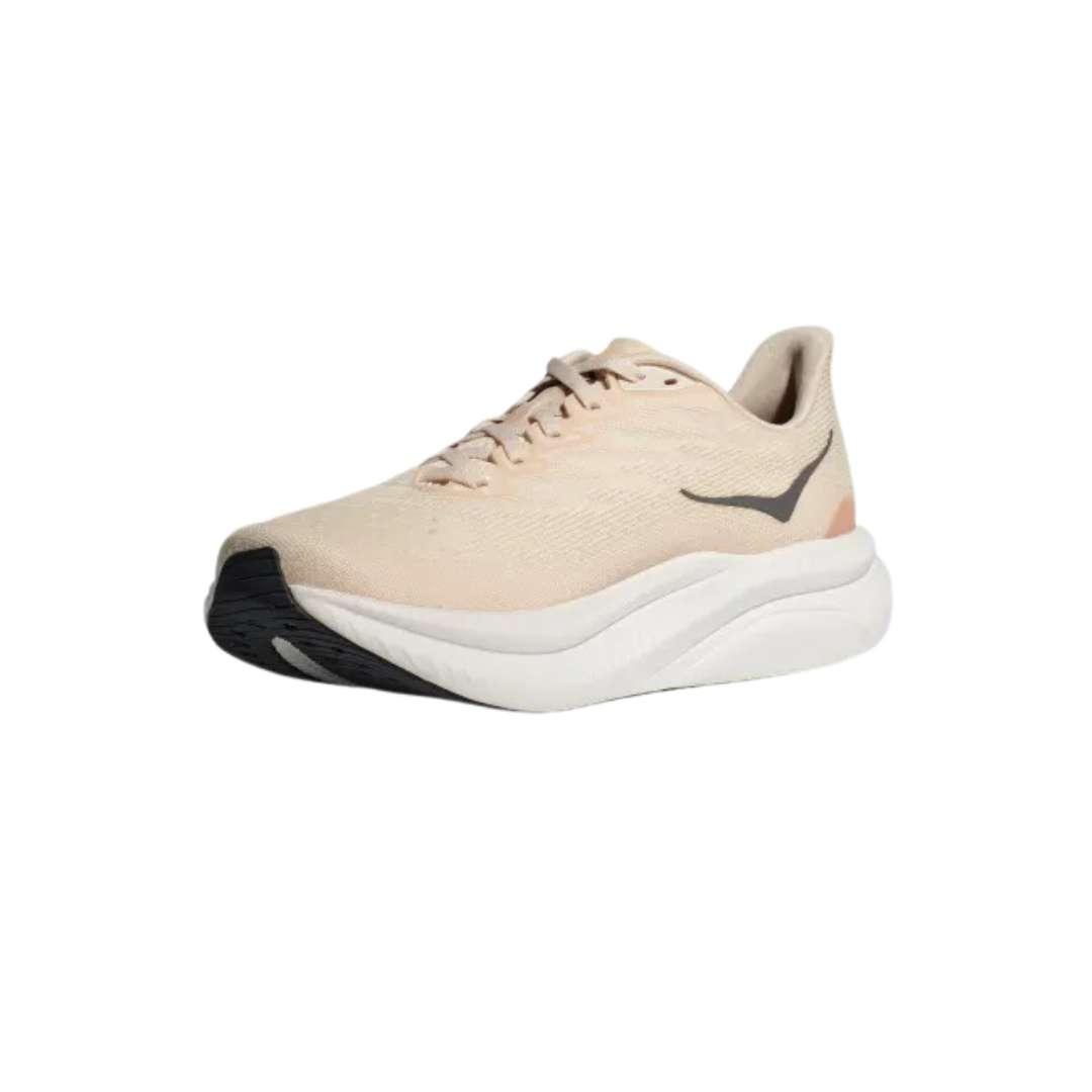 Hoka One Women's Mach 6 Running Shoe - Eggnog/Vanilla